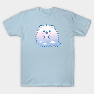 Fluffy Sky Pomeranian pom cute dog clouds T-Shirt